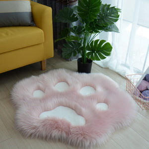 paw shaped plush pillow
cat lover gift
kawaii cat paw
paw shaped mat
animal paw pillow