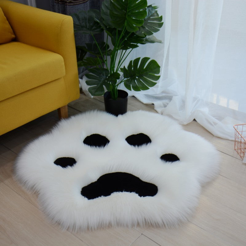 paw shaped plush pillow
cat lover gift
kawaii cat paw
paw shaped mat
animal paw pillow