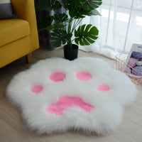 paw shaped plush pillow
cat lover gift
kawaii cat paw
paw shaped mat
animal paw pillow